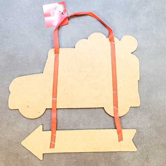 New Santa's Workshop Candy Cane Lane Sign - Picture 7 of 7